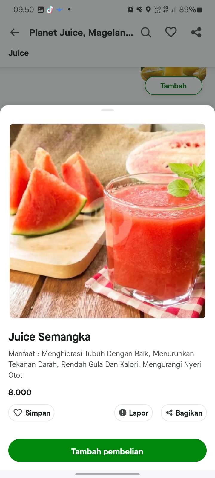 Juice Semangka