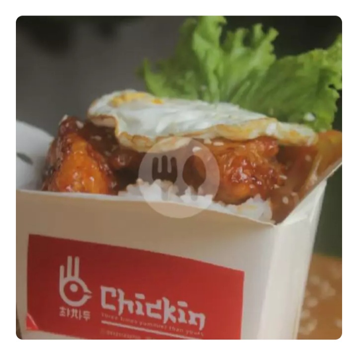 Rice Box Wing + Egg