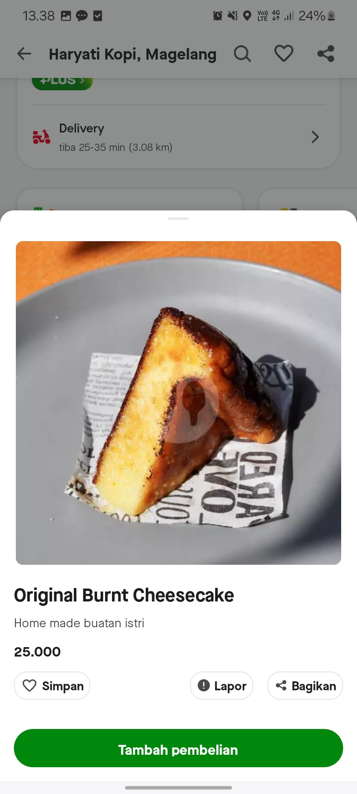 Original Burnt Cheesecake