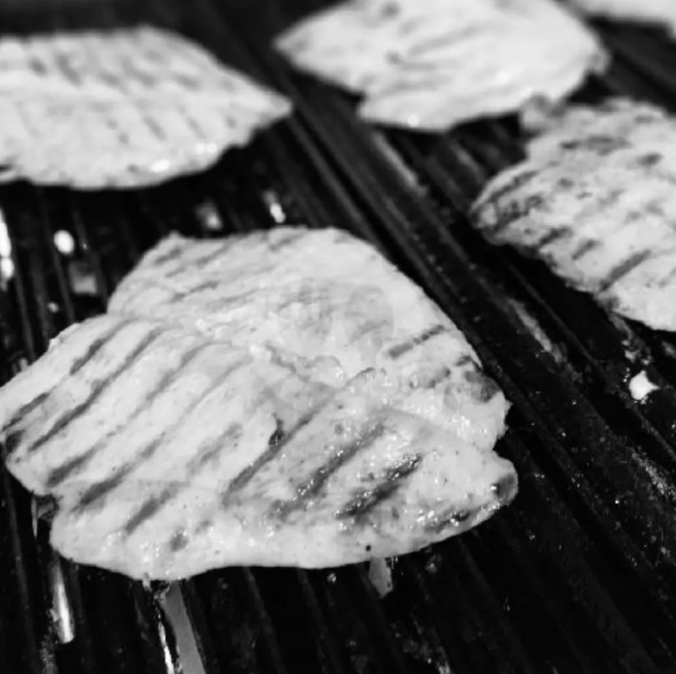 Double grill chicken