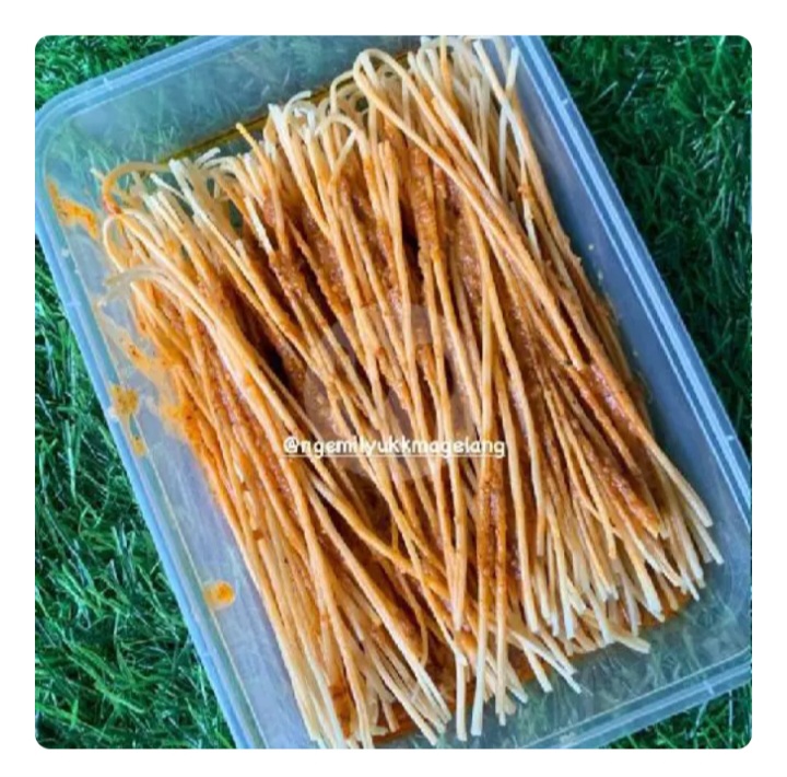 Mie Lidi Bumbu Basah Pedas Asin