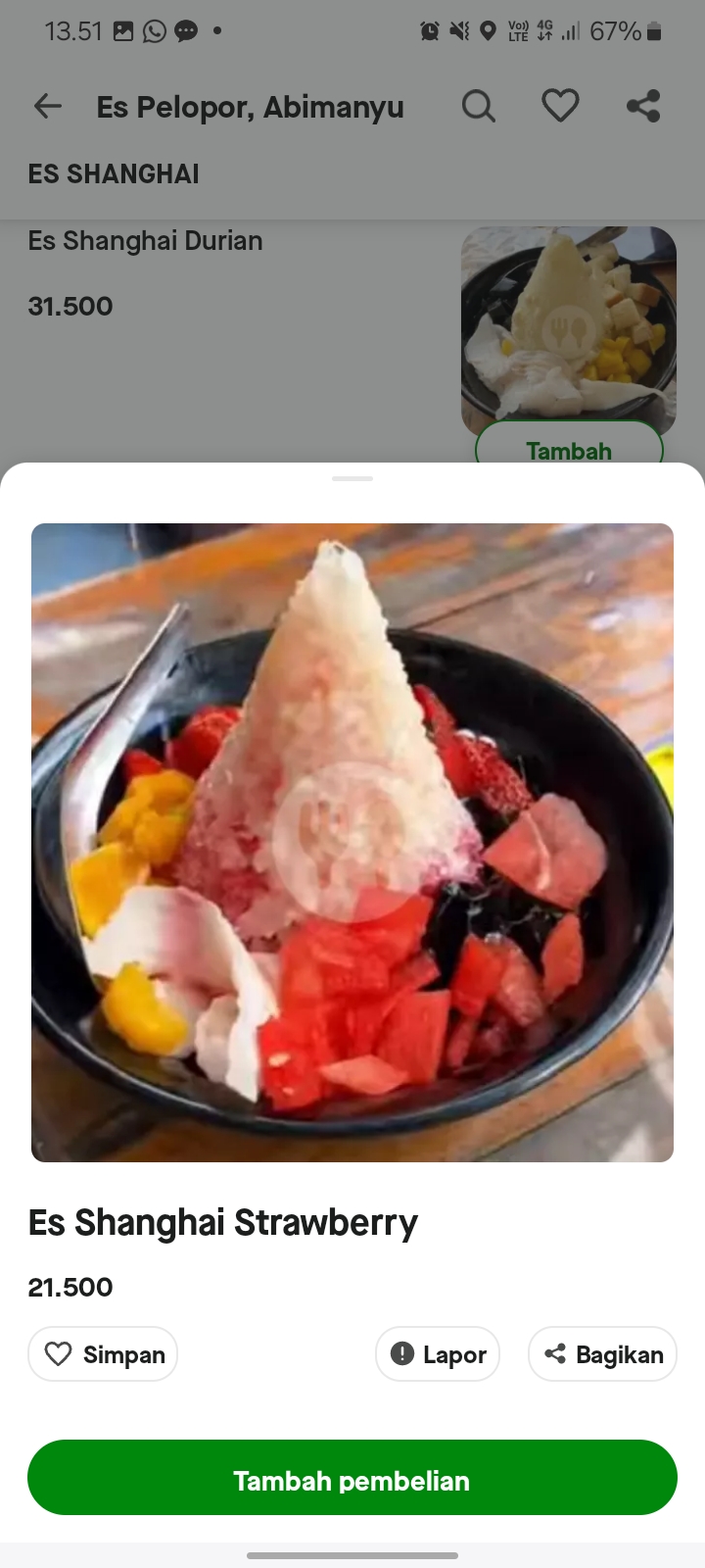 Es Shanghai Strawberry