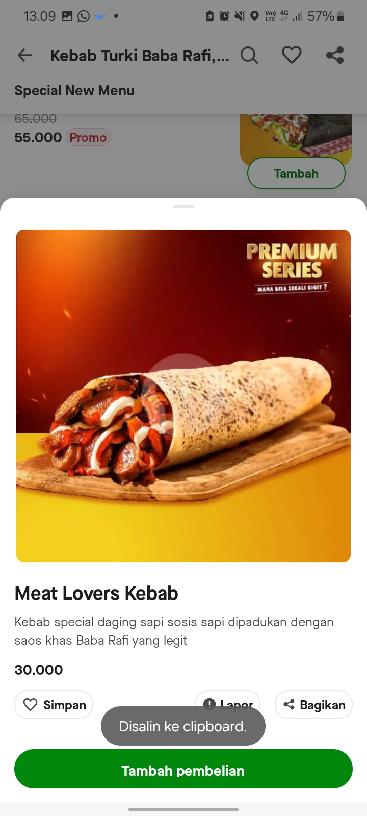Meat Lovers Kebab