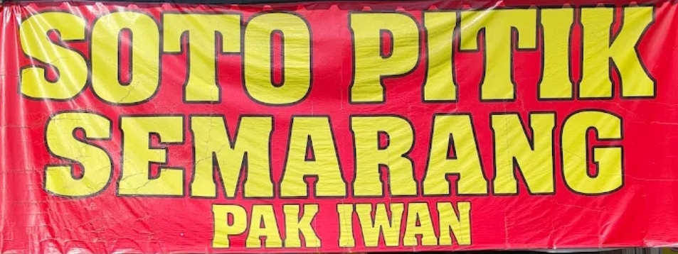 Soto Pitik Semarang Pak Iwan